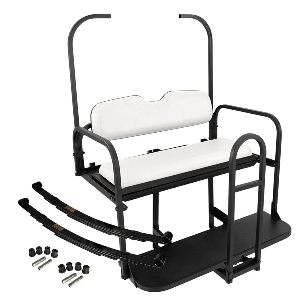 Club Car DS Golf Cart Rear Flip Seat Kit (1982-2000.5) | Gusto™