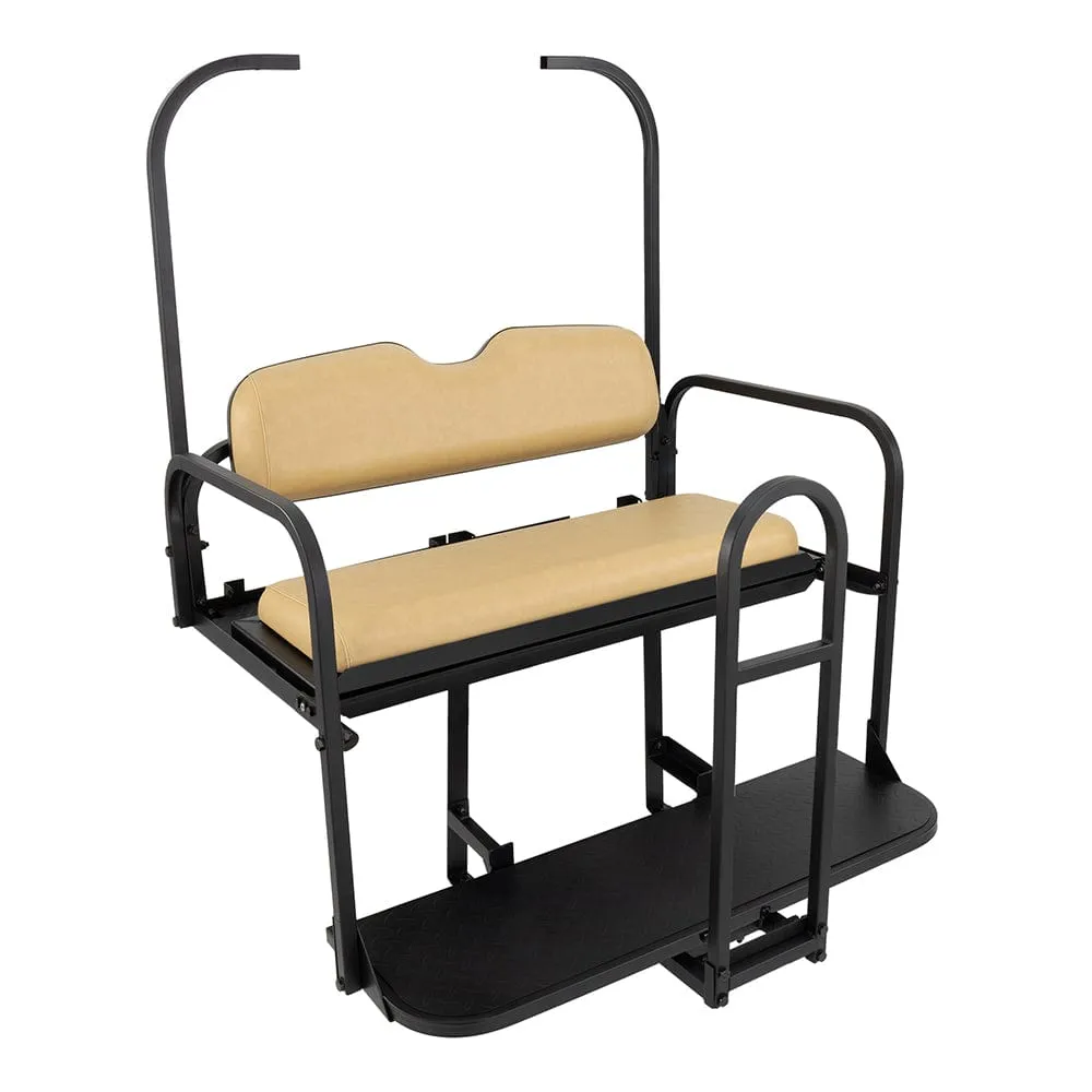 Club Car DS Golf Cart Rear Flip Seat Kit (1982-2000.5) | Gusto™