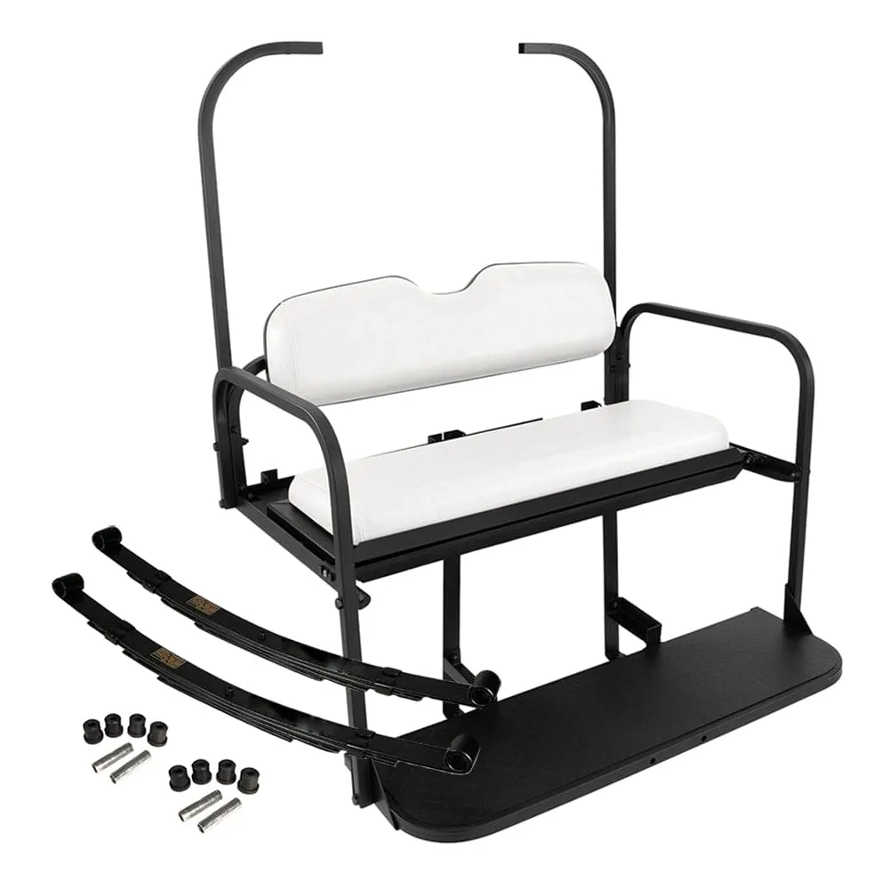 Club Car DS Golf Cart Rear Flip Seat Kit (1982-2000.5) | Gusto™