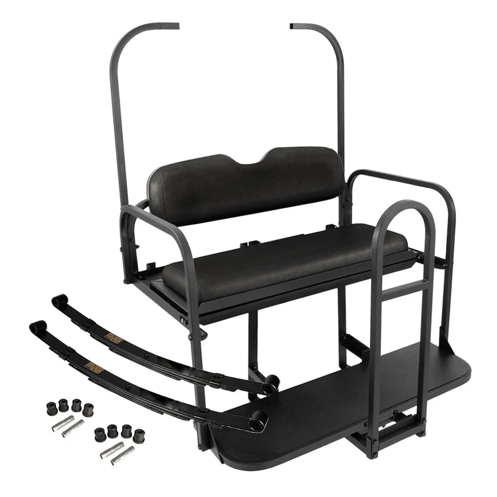 Club Car DS Golf Cart Rear Flip Seat Kit (1982-2000.5) | Gusto™