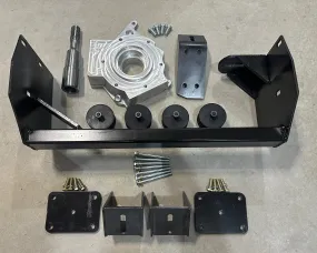 Complete LS3 Mount Kit LS3/6L80E transmission to Land Rover LT230 Transfercase in Land Rover Defender & Range Rover Classic