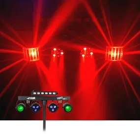 CR Lite MAX PartyBar10 – 2x Jelly Moon, 2x PAR and 1x UV/Strobe