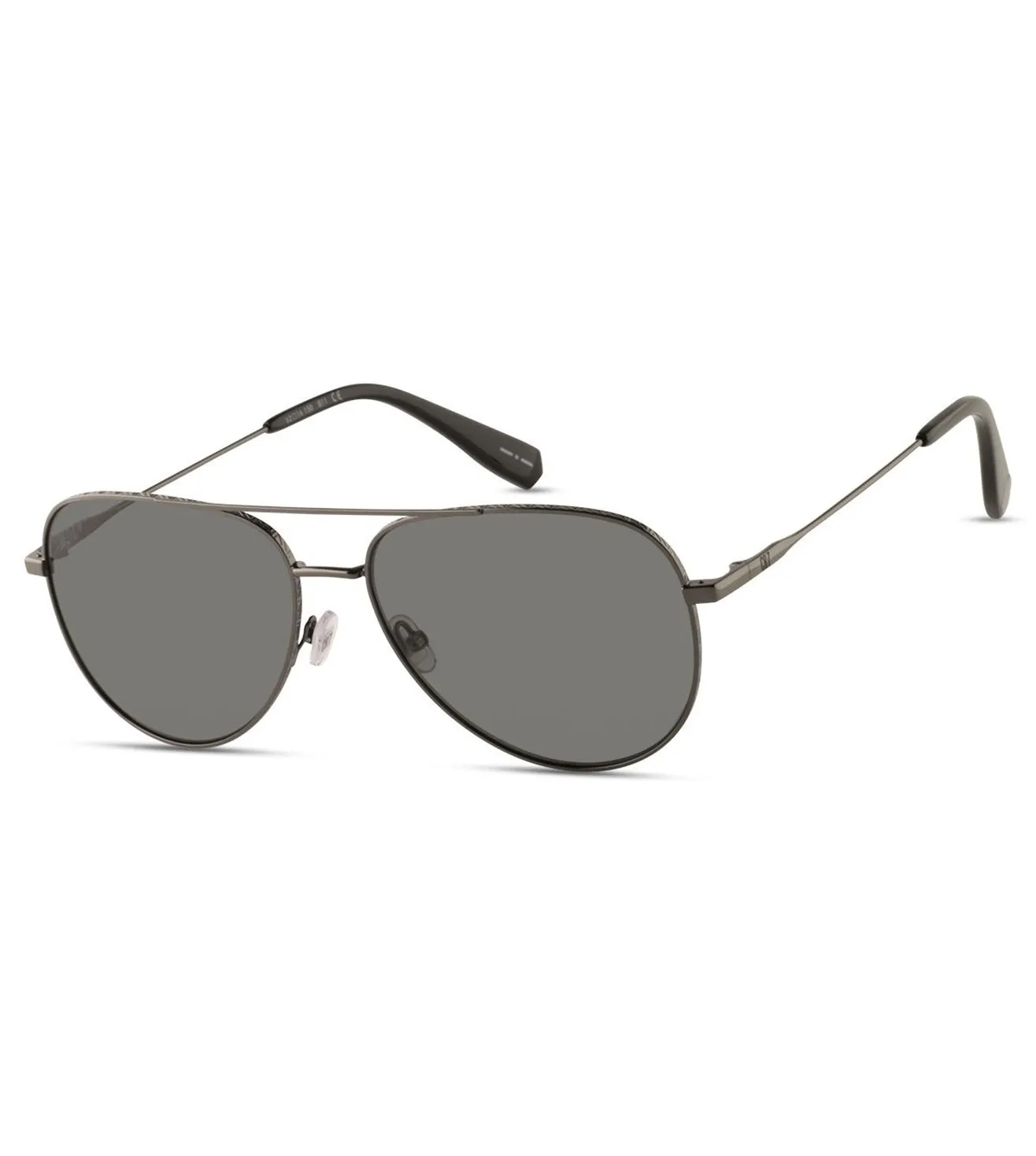 CR7 Men Grey Aviator Sunglasses