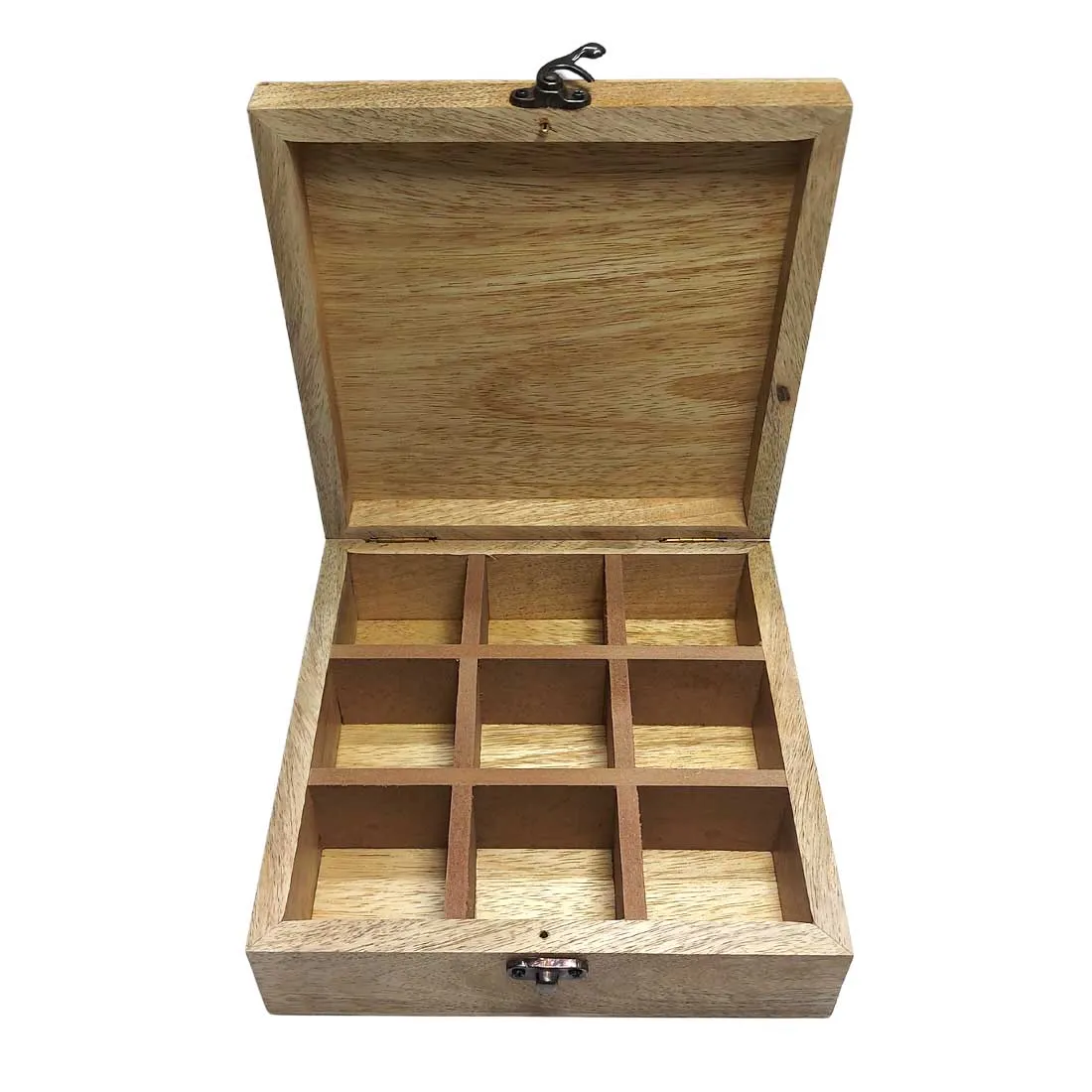 Customised Wooden Jewelry Box with Engraved Name Gift Box- Monogram