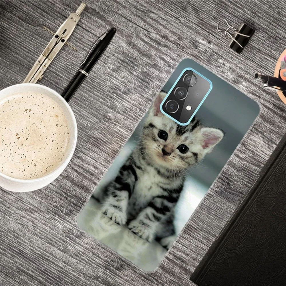 Deco Samsung Galaxy A13 4G case - Cute Cat