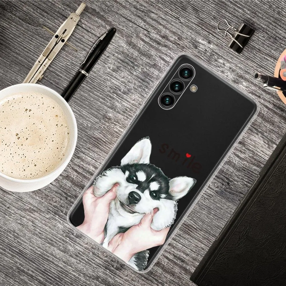 Deco Samsung Galaxy A13 5G case - Smile Husky