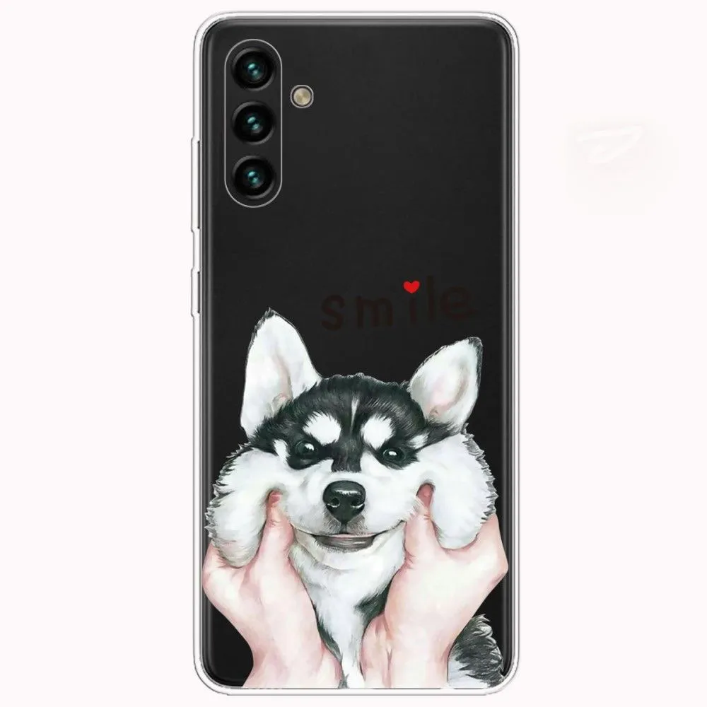 Deco Samsung Galaxy A13 5G case - Smile Husky