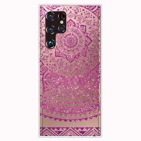 Deco Samsung Galaxy S22 Ultra case - Rose Flower Pattern