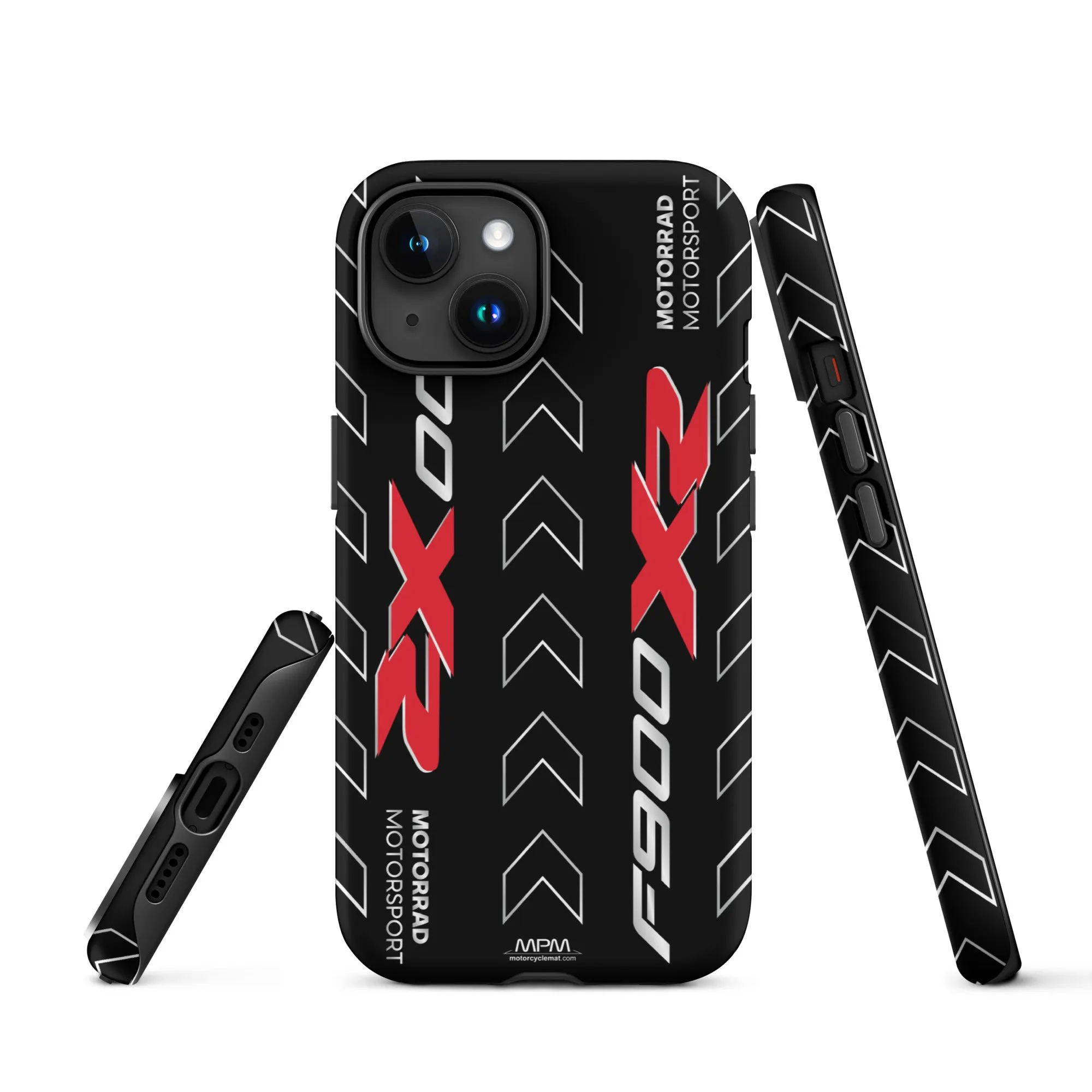 Designed Tough Case For iPhone inspired by BMW F900XR Triple Black Motorcycle Model - MM5266