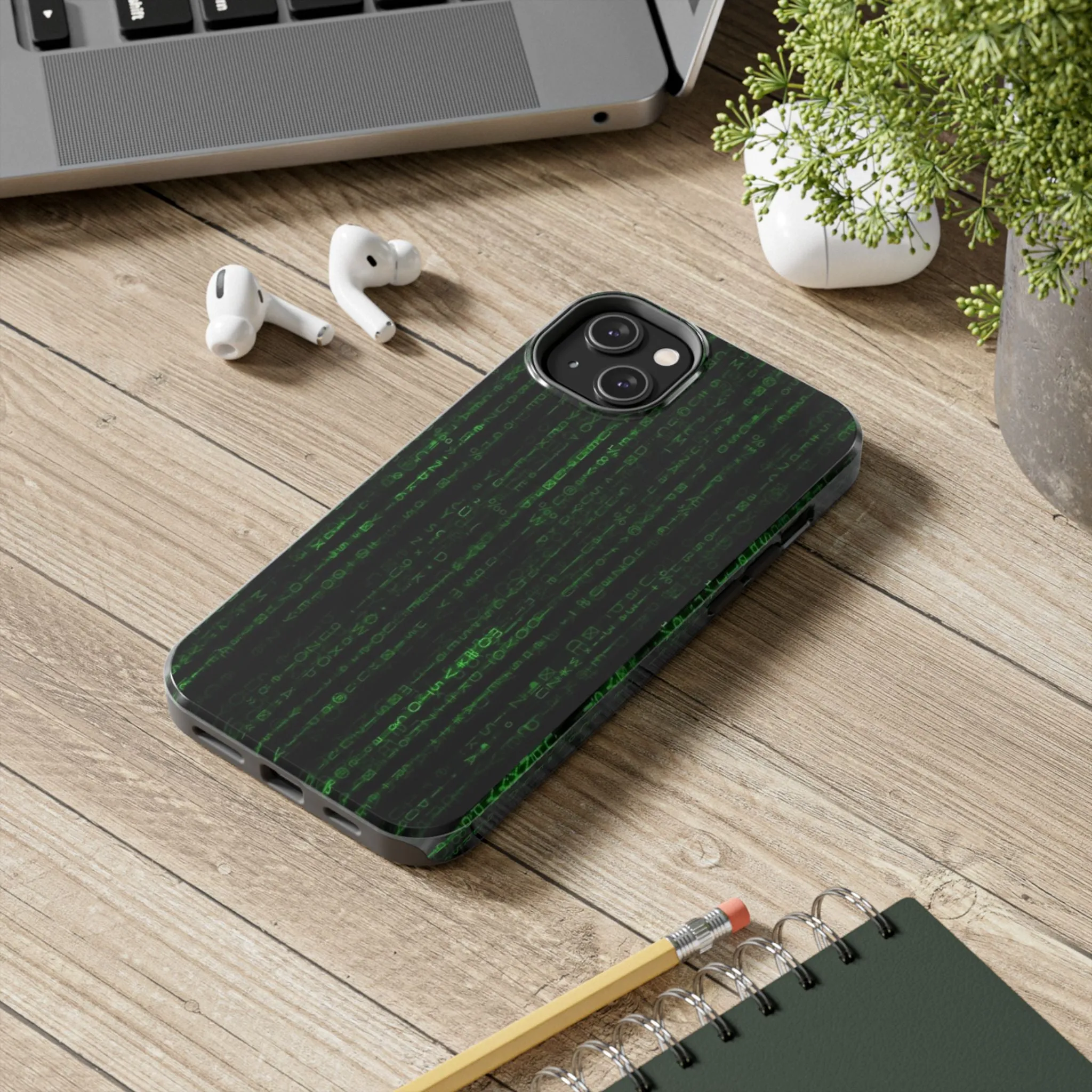 Digital Code Matrix Tribute Tough Phone Case