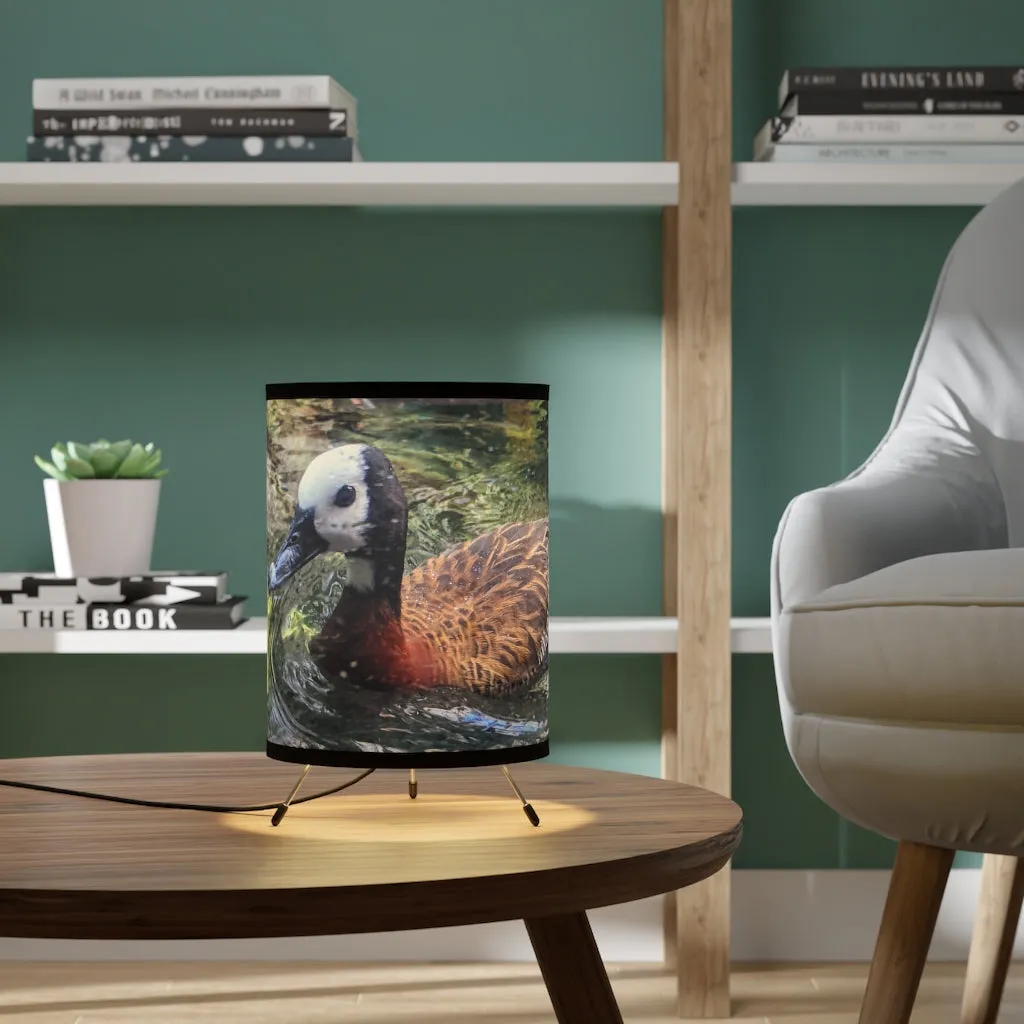 Duck Tripod Lamp with High-Res Printed Shade, US\CA plug