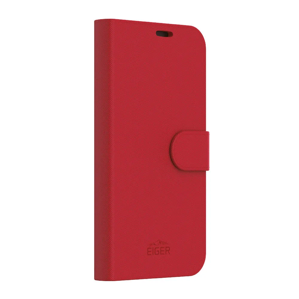 Eiger North Folio Case for Apple iPhone 16 Plus in Red