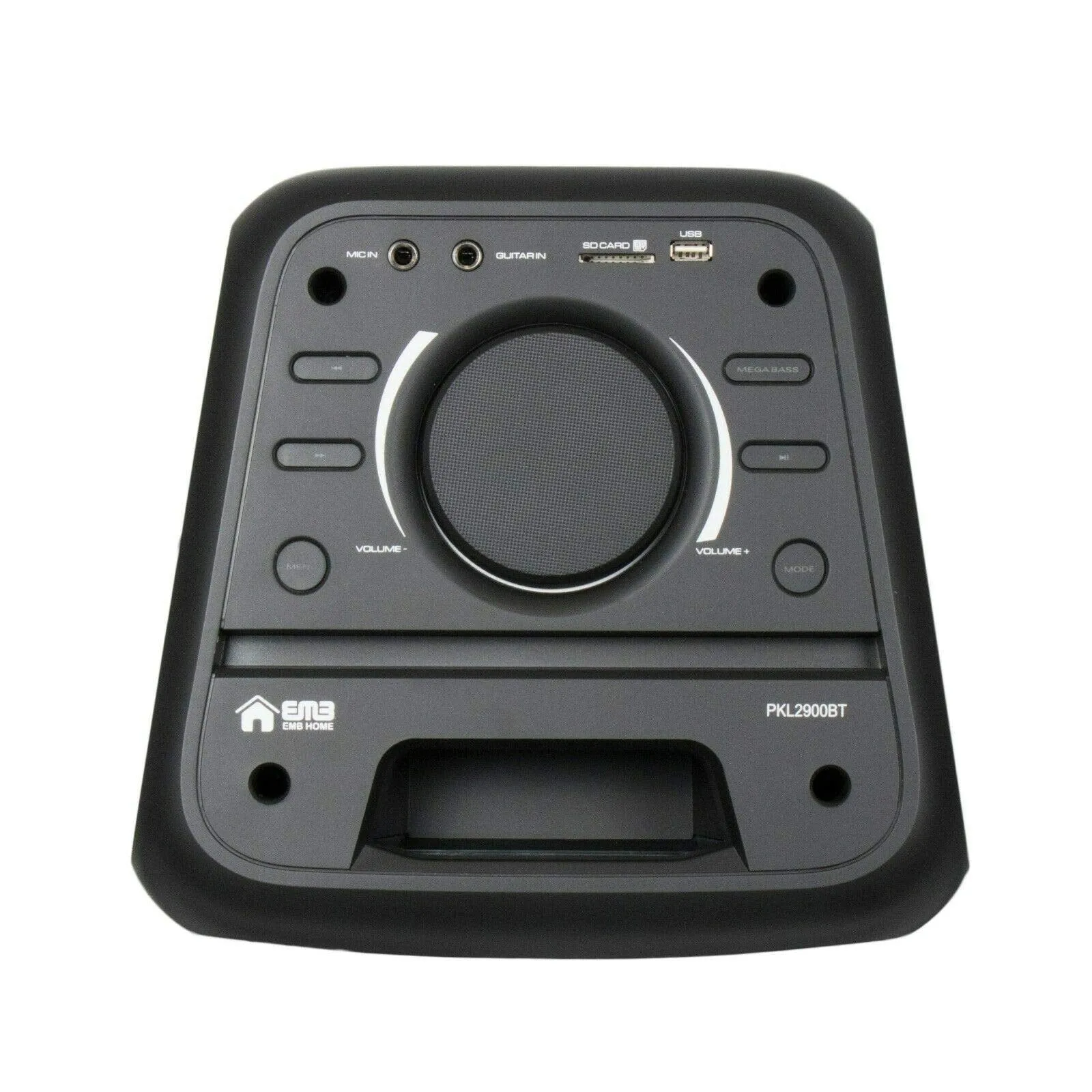 EMB PKL2900BT 1000W Rechargeable Portable Powered DJ Party PA Speaker W/Bluetooth, Usd, SD, Mic