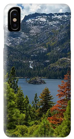 Emerald Bay Spring Day By Brad Scott - Phone Case