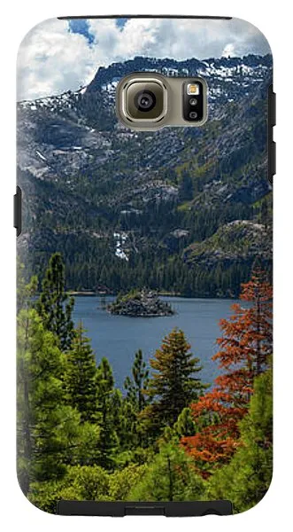 Emerald Bay Spring Day By Brad Scott - Phone Case