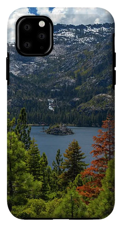 Emerald Bay Spring Day By Brad Scott - Phone Case