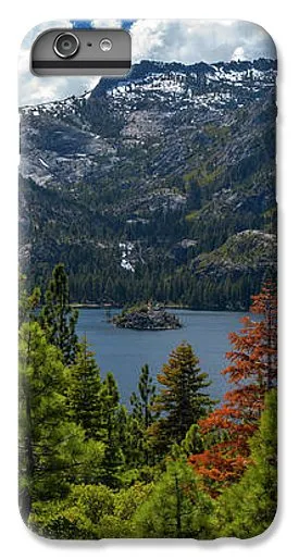 Emerald Bay Spring Day By Brad Scott - Phone Case