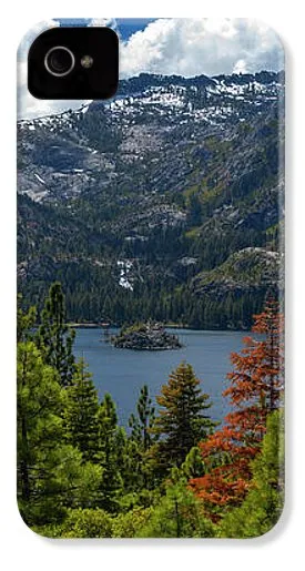 Emerald Bay Spring Day By Brad Scott - Phone Case