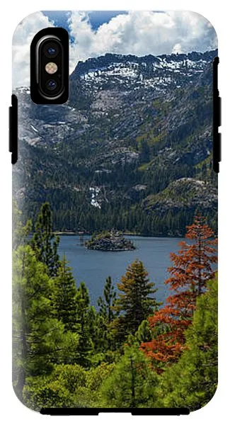 Emerald Bay Spring Day By Brad Scott - Phone Case