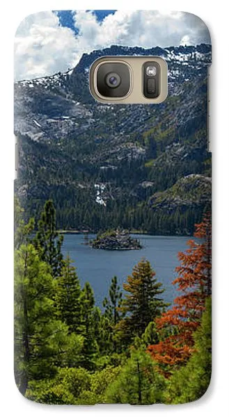 Emerald Bay Spring Day By Brad Scott - Phone Case