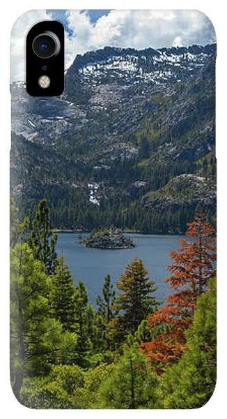 Emerald Bay Spring Day By Brad Scott - Phone Case