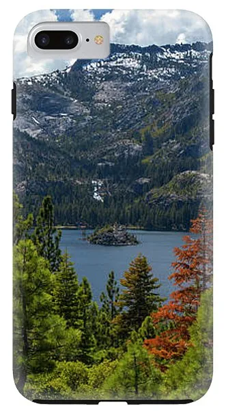 Emerald Bay Spring Day By Brad Scott - Phone Case