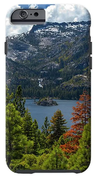 Emerald Bay Spring Day By Brad Scott - Phone Case