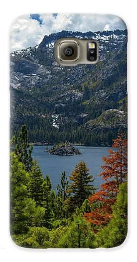 Emerald Bay Spring Day By Brad Scott - Phone Case