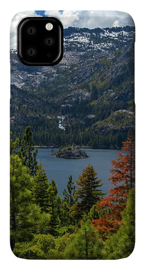 Emerald Bay Spring Day By Brad Scott - Phone Case