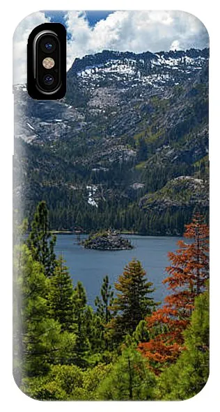 Emerald Bay Spring Day By Brad Scott - Phone Case