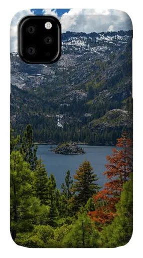 Emerald Bay Spring Day By Brad Scott - Phone Case