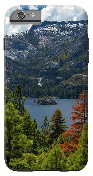 Emerald Bay Spring Day By Brad Scott - Phone Case