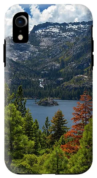 Emerald Bay Spring Day By Brad Scott - Phone Case