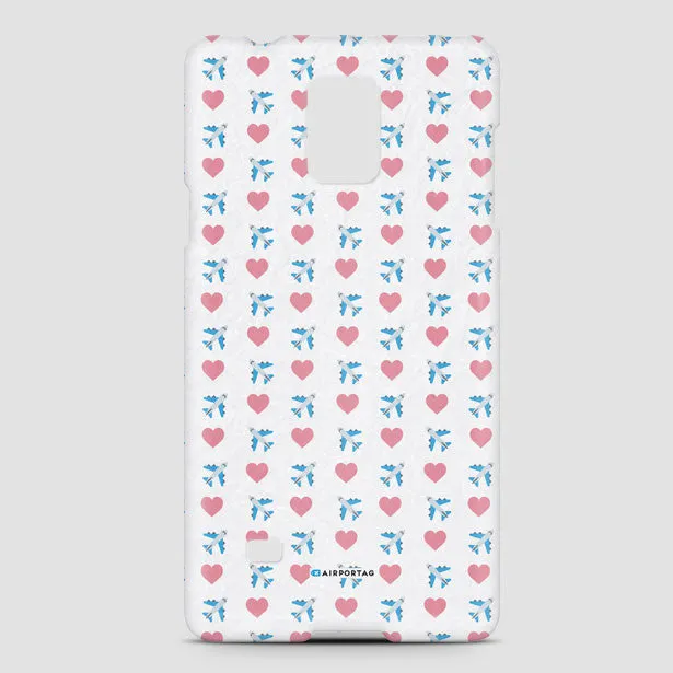 Emoji Heart Plane - Phone Case