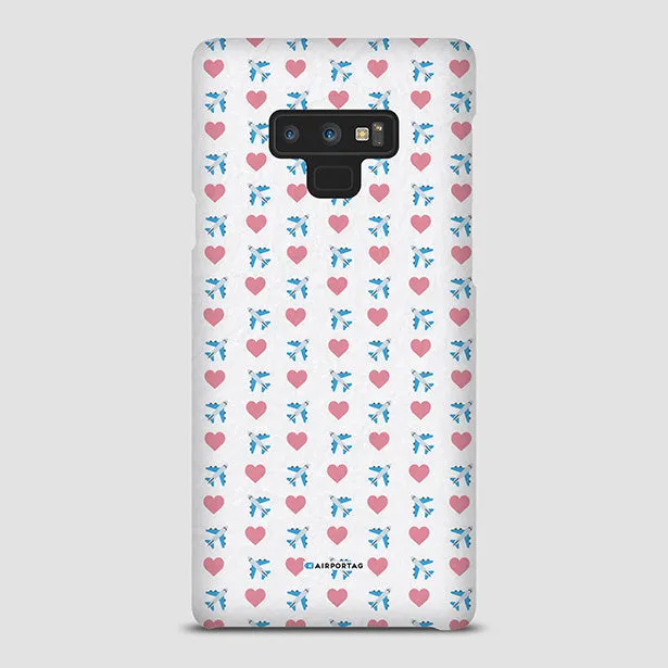 Emoji Heart Plane - Phone Case