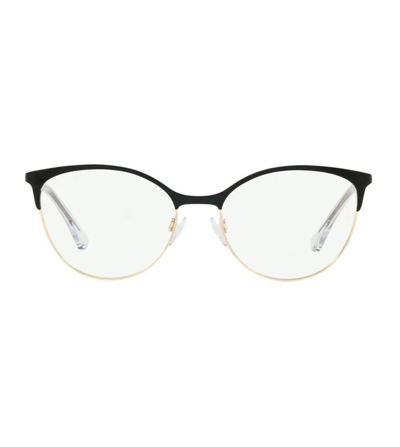 Emporio Armani Women's Black, Gold Cat-eye Optical Frame