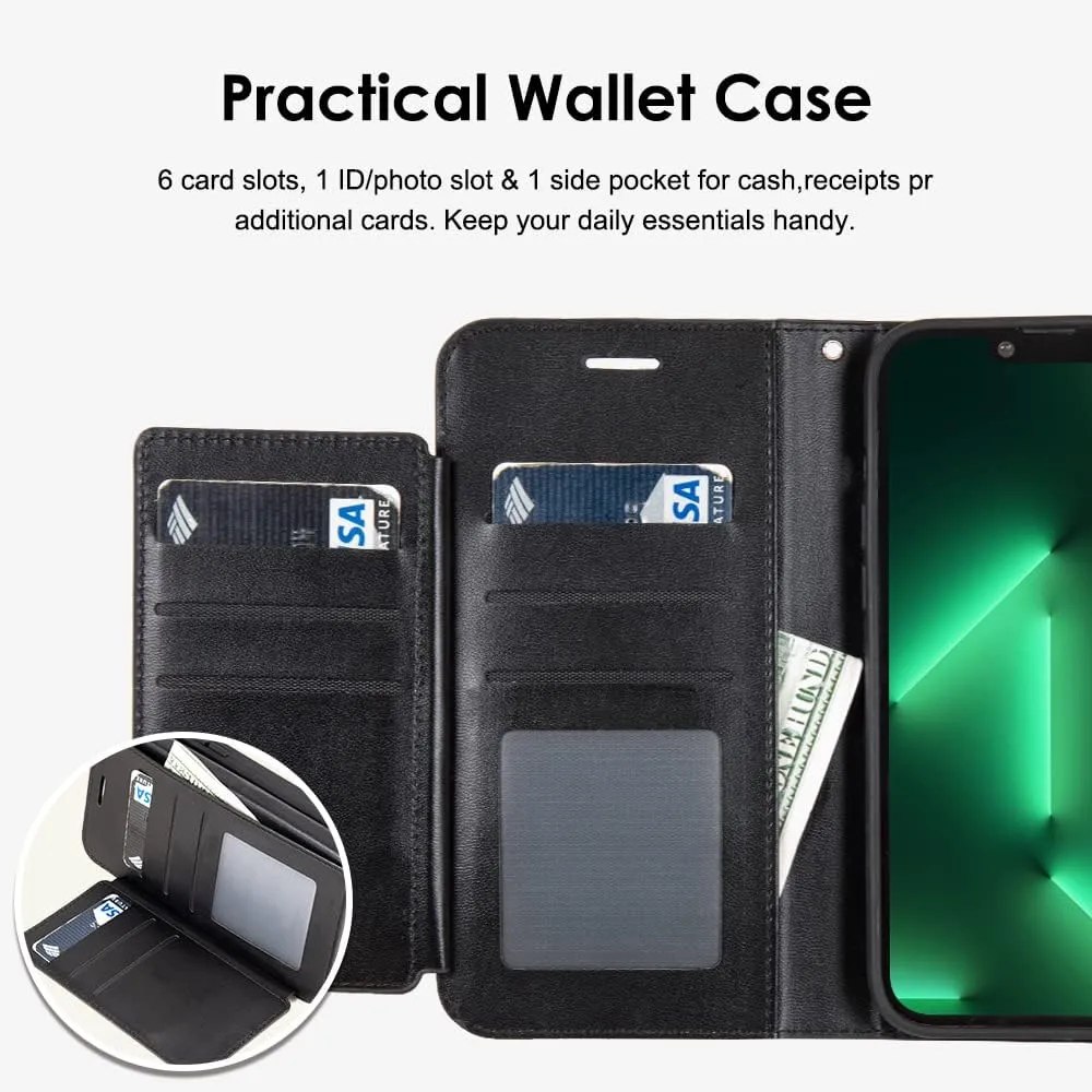 Entronix Apple iPhone 15 Plus Folio Wallet & Card Holder Case