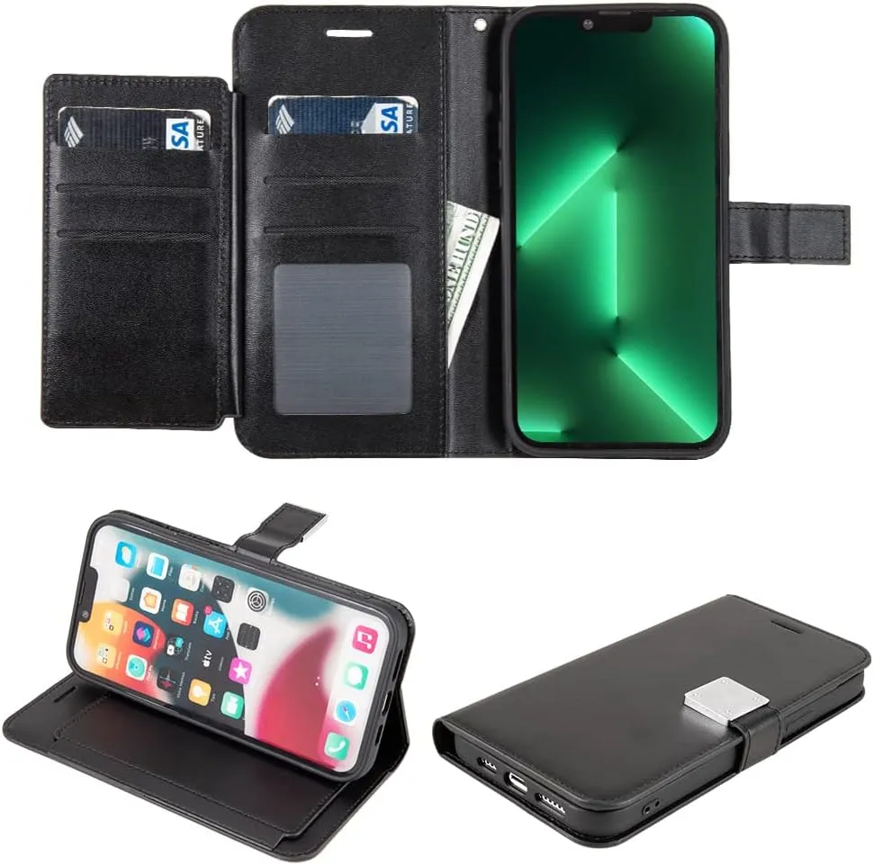 Entronix Apple iPhone 15 Plus Folio Wallet & Card Holder Case