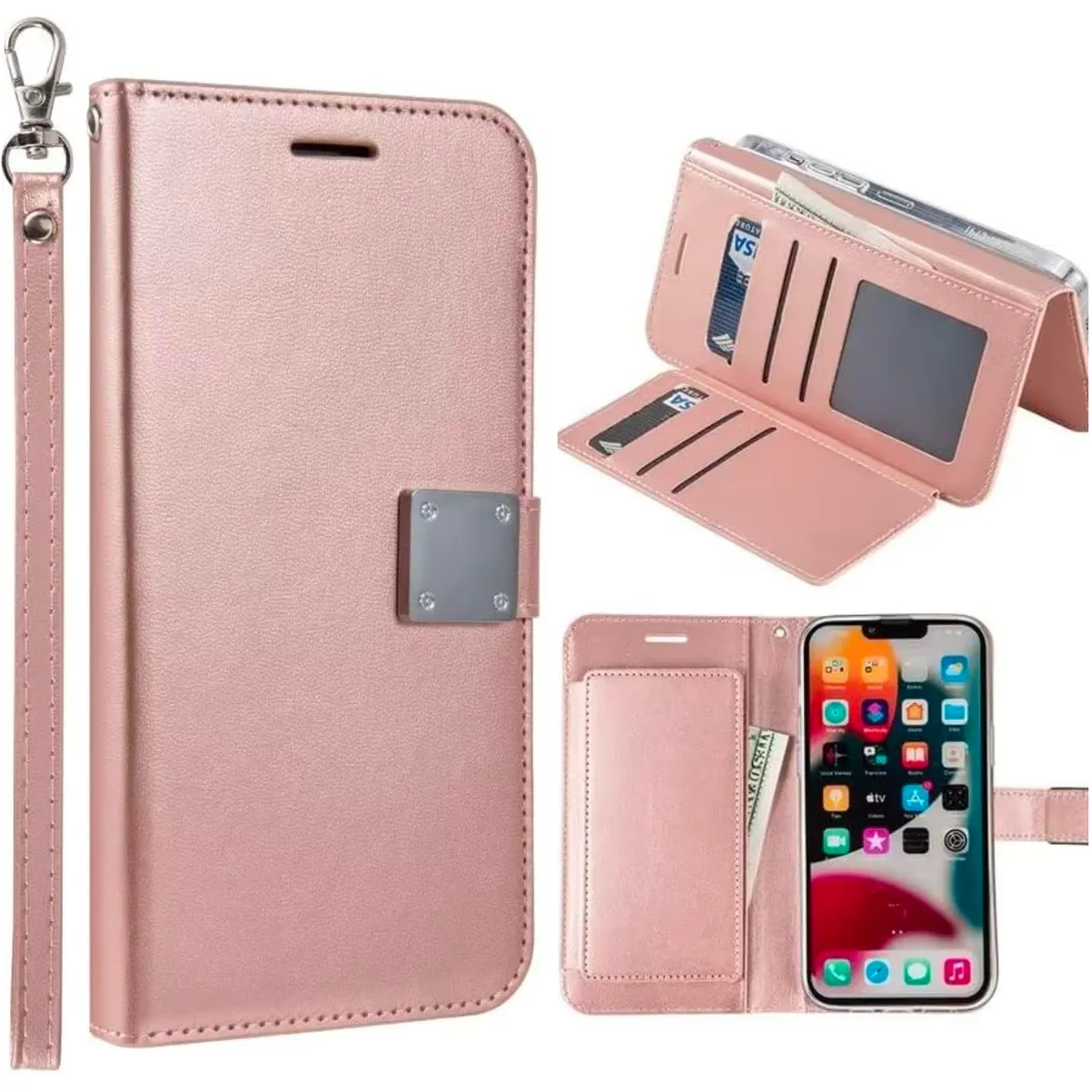 Entronix  Samsung Galaxy A03s Folio Wallet & Card Holder Case