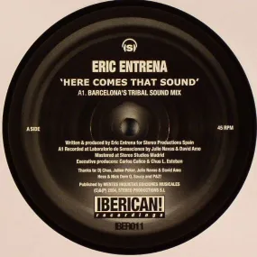 Eric Entrena - Here Comes That Sound - Very Good Plus (VG )