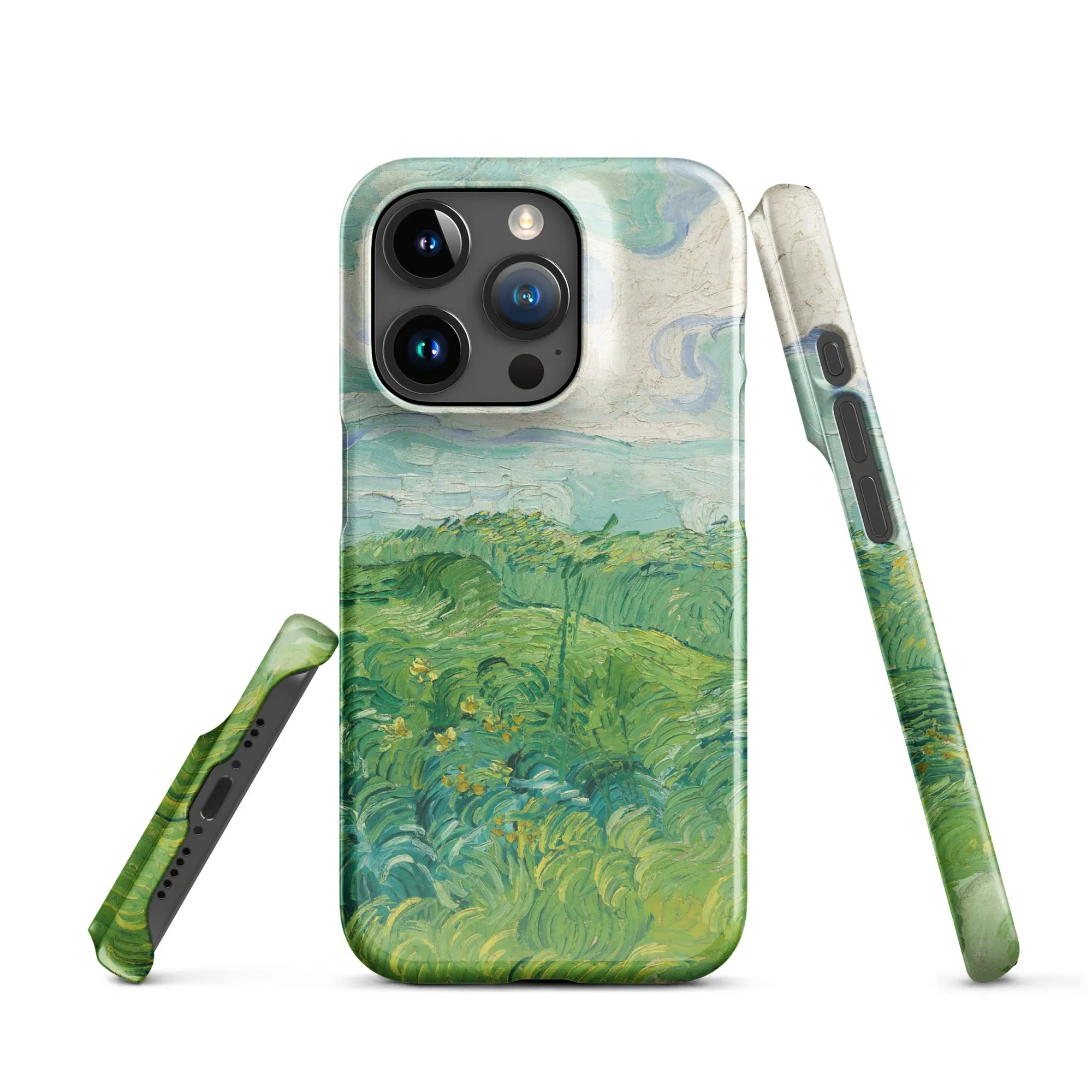 Field with Green Wheat by Van Gogh case for iPhone®