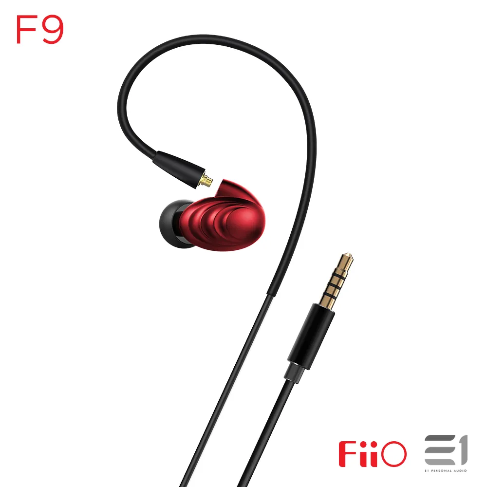 FIIO F9 IN-EARPHONES (Red)