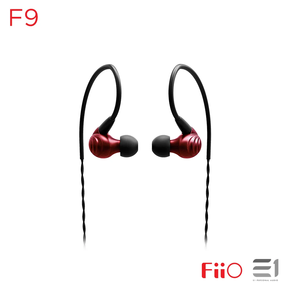 FIIO F9 IN-EARPHONES (Red)