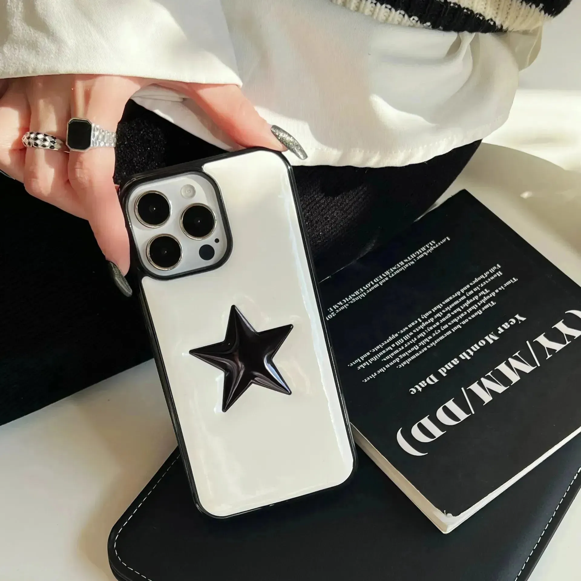 Five Pointed Star Shiny Phone Case (For iPhones)