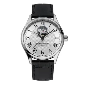 Frederique Constant Watch Slim Heartbeat Automatic Silver FC-310MS5B6