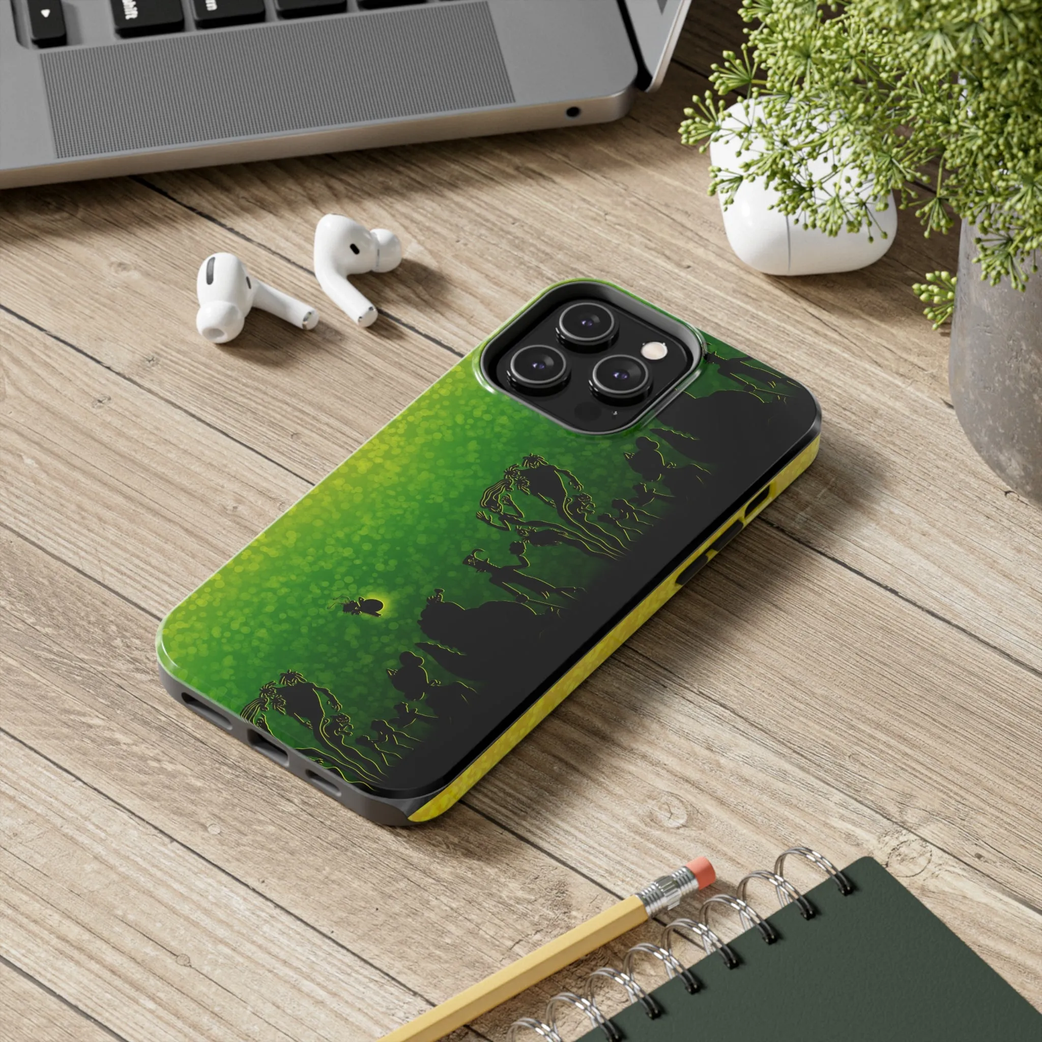 Frog Border Phone Case Gift Inspired Fan Art