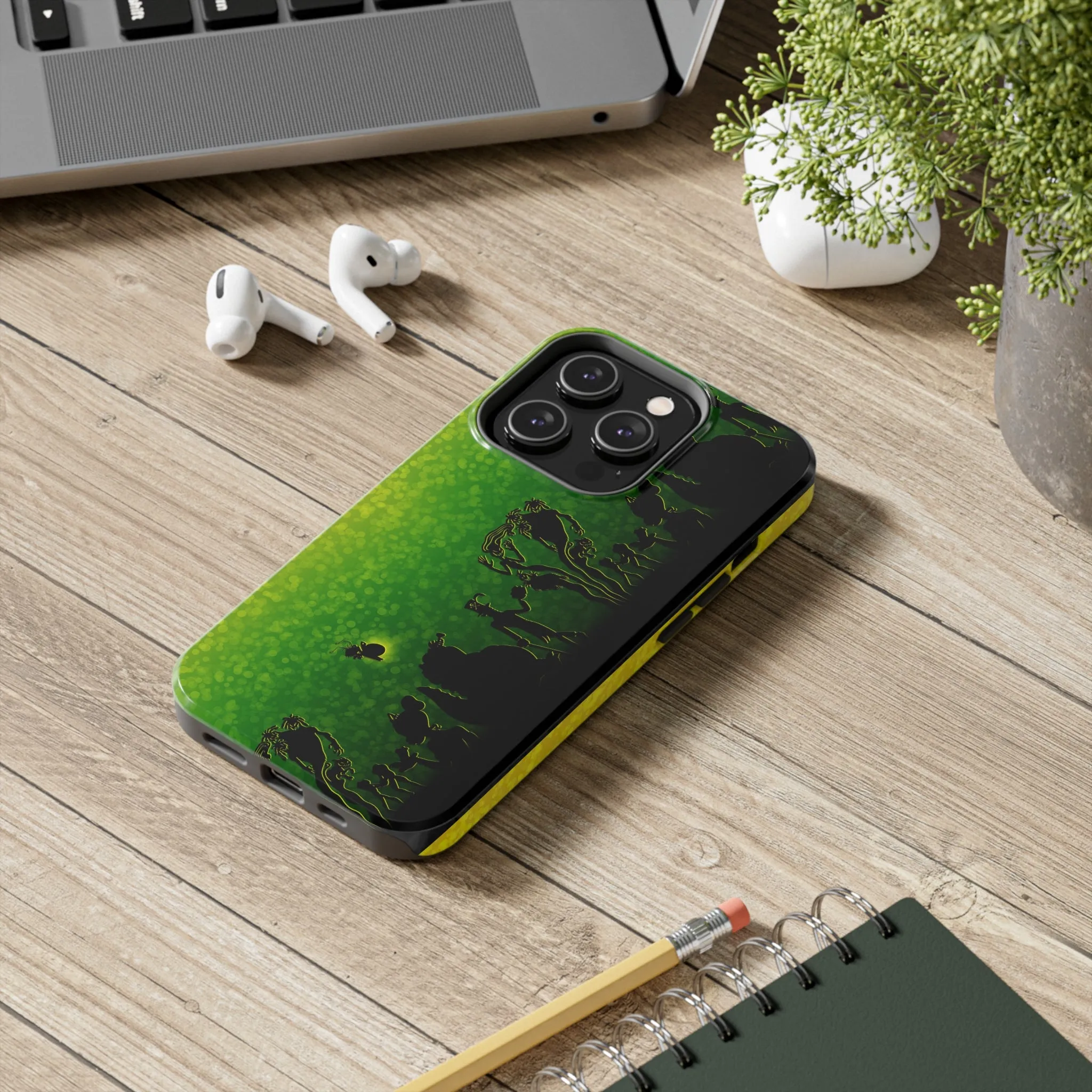 Frog Border Phone Case Gift Inspired Fan Art