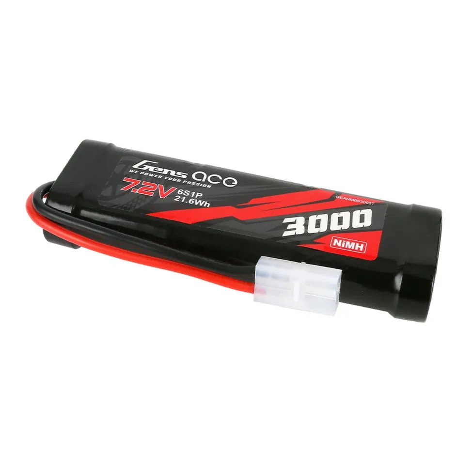 Gens Ace 3000mAh 7.2V Nimh Tamiya Plug Soft Case