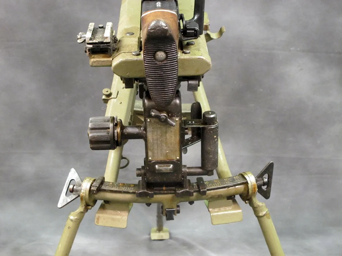 German WWII MG 42 Display Machine Gun with Lafette Tripod Mount