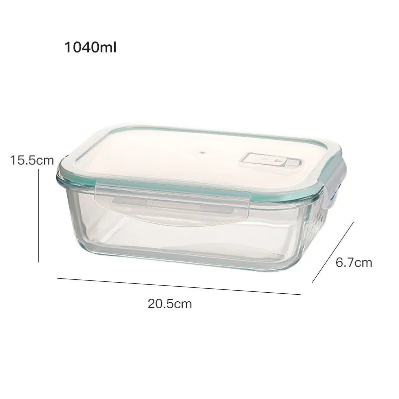 Glass Lunch Box Microwave Lunch Box Separation Type